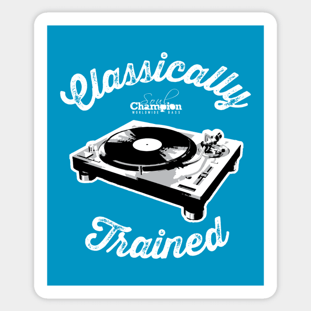 Classically Trained - DJ Sticker by gnotorious